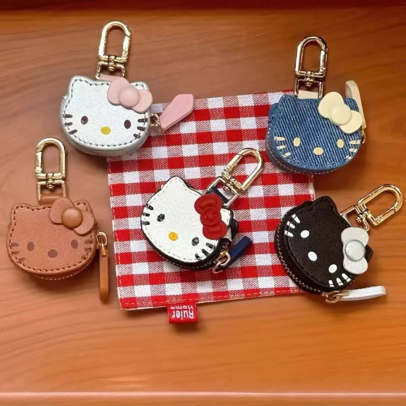 

Оригинальный дизайн от Sanrio: изысканная и милая сумка для хранения с изображением Hello Kitty, креативная и девчачья мини-сумочка с кошкой KT.