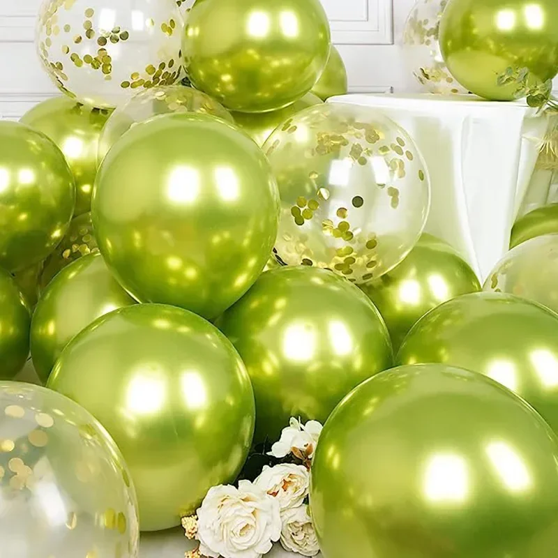 30pcs 12inch Metallic Latex Balloons Gold Silver Blue Red Chrome Ballon Wedding Decorations Globos Birthday Party Suppliesgift - view 3