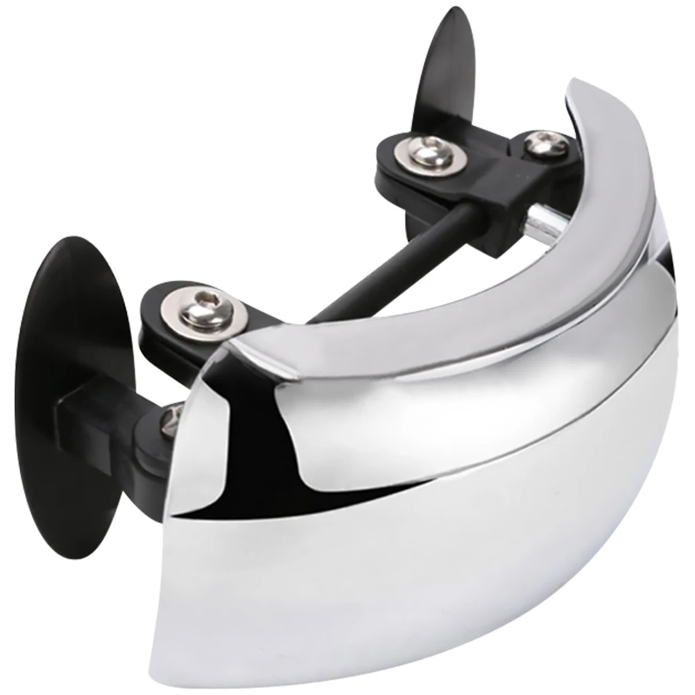 

Wide Angle Rearview Mirror for Motorcycles Scooters Convex Design ABS Chromium Durable Fits Bikes Safety Accessories