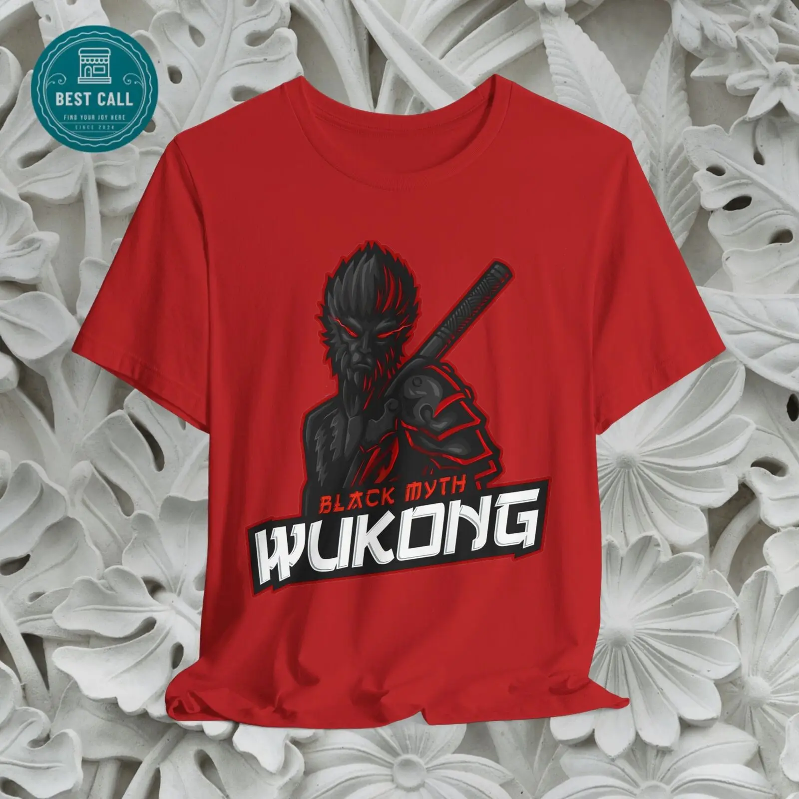 Black Myth Wukong T-shirt, Chinese Mithology, chinese novel, journey to the west