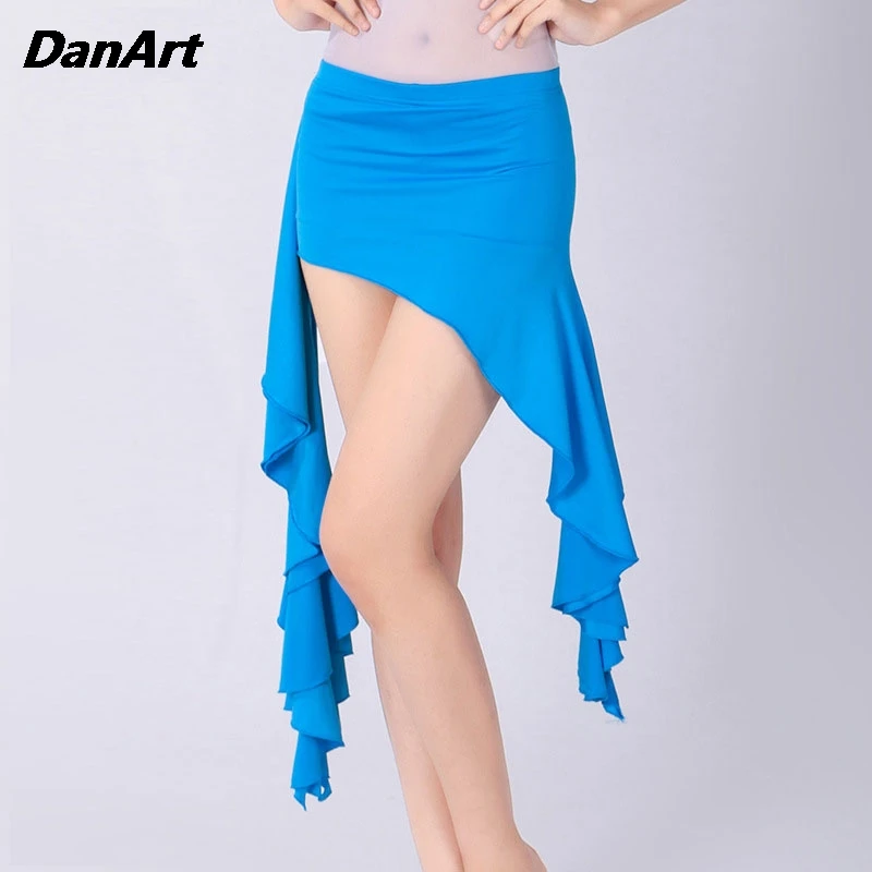 

Women Belly Dance Arm Scarf Dance Skirt Girl's Latin Dance Half Body Skirt Ladies Sexy Dance Versatile Hip Wrap Practice Skirt