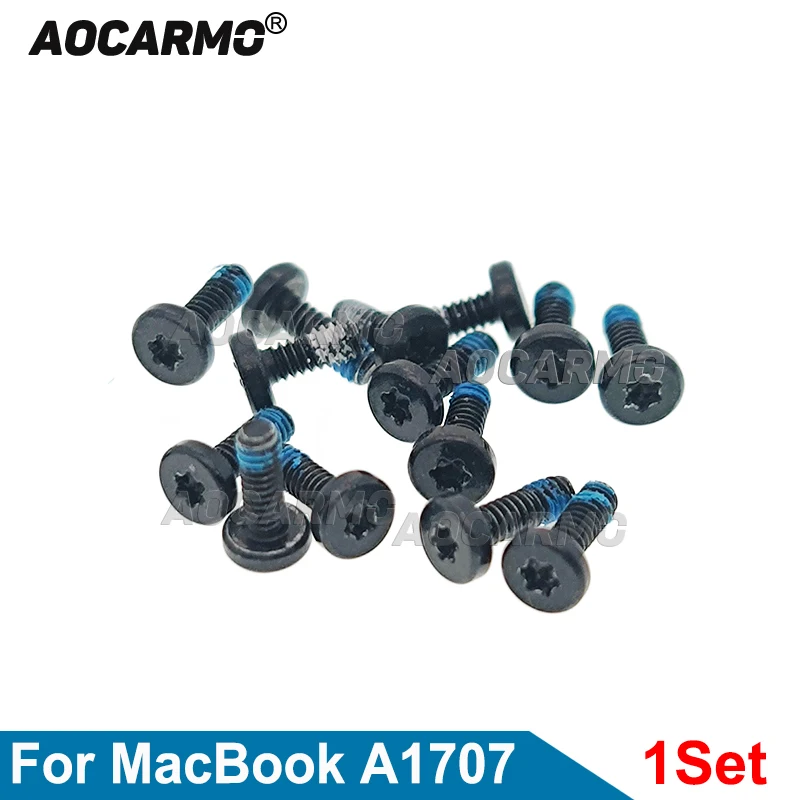 Aocarmo 1Set Touch Small Board Screw  For MacBook A1707 Replacement Parts