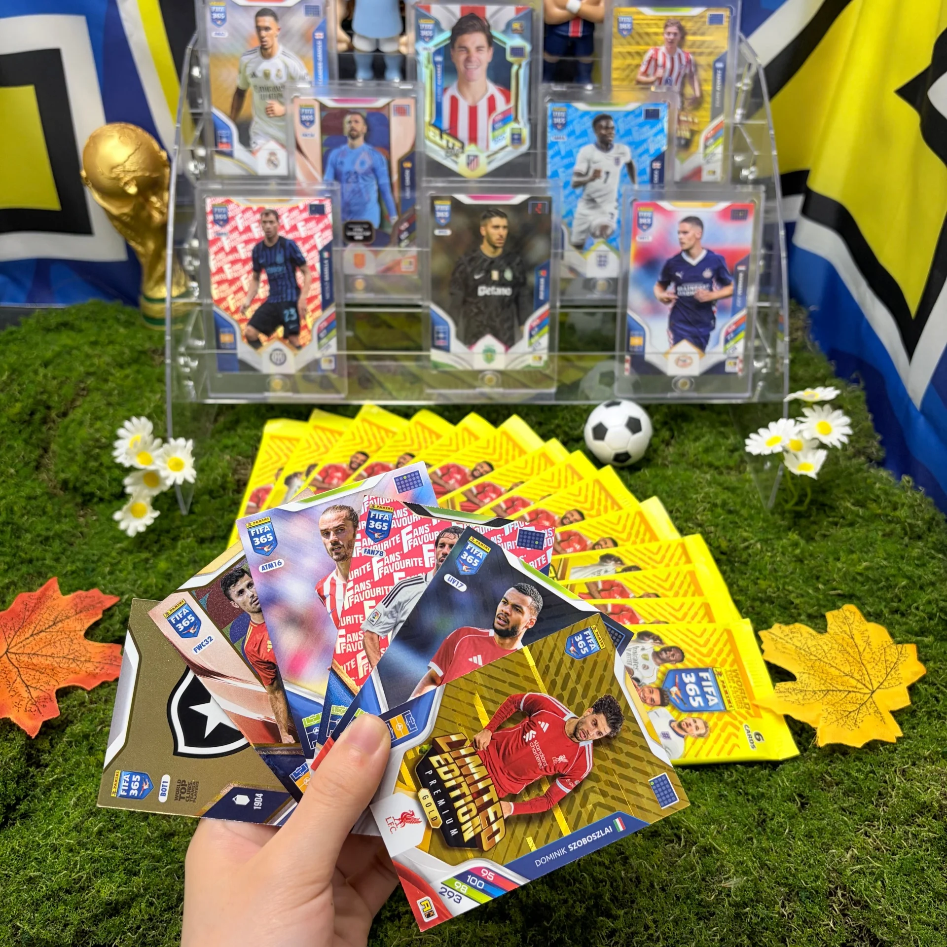 Tarjetas Coleccionables de Fútbol Panini FIFA 2026 World Cup, Tarjetas Coleccionables FIFA365 Adrenalyn XL, Juego Completo de 452 Tarjetas Únicas