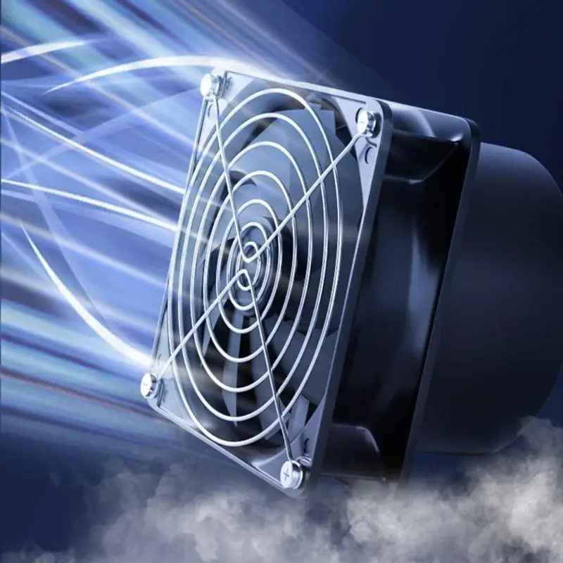 y9ua المطبخ مروحة العادم 95CFM الحمام العادم مروحة الجدار مثبت على التهوية مروحة مروحة الطابق السفلي مروحة الاستخدام التجاري