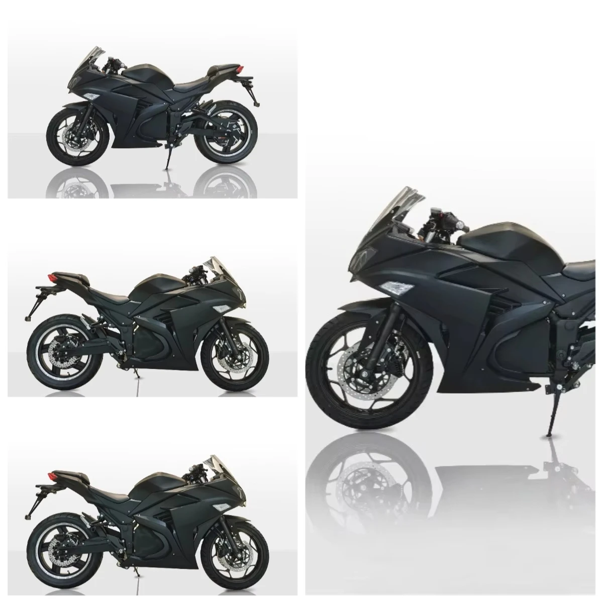 

Электрический мотоцикл Luyuan Wuxi: дешевый скутер с литиевой батареей 72В, мотор-колесо 10000Вт, скорость до 130 км/ч