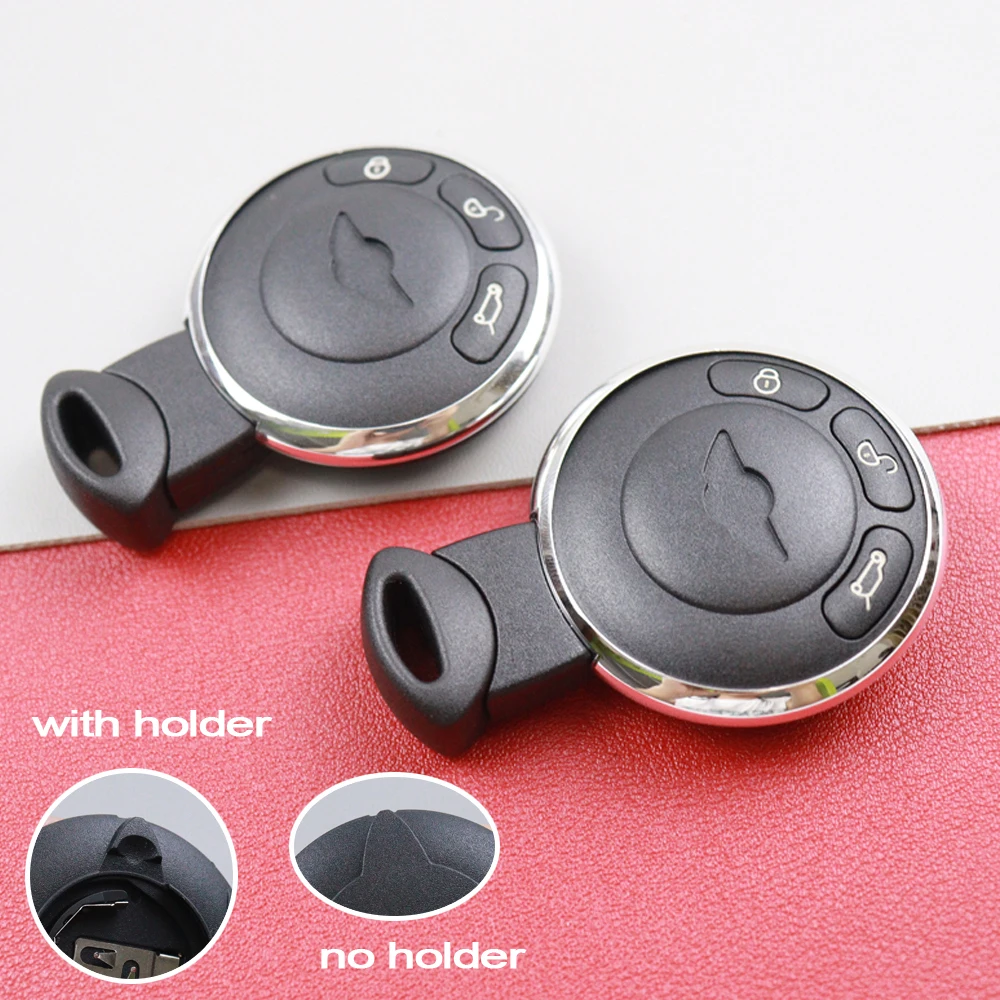 3 Buttons Car Key Fob Shell Case Housing for BMW MINI COOPER S ONE D CLUBMAN COUNTRYMAN CABRIO R56 R57 R58 R60 R61