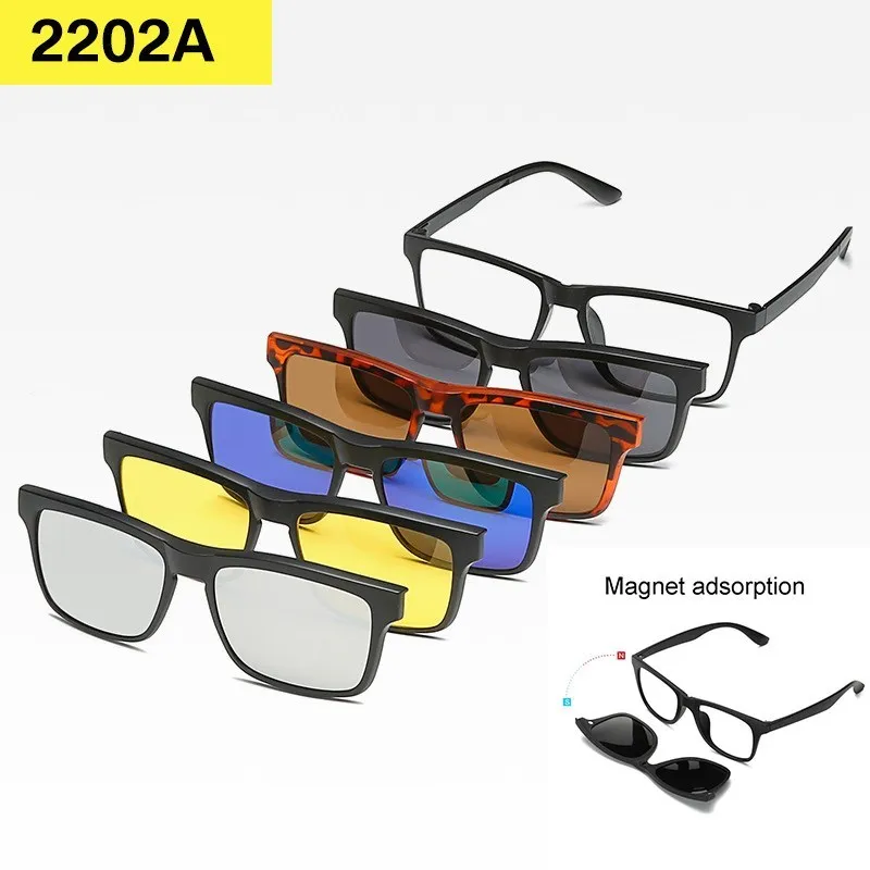 

Magnet Sunglasses Clip Mirrored Clip on Sunglasses clip on glasses Men Polarized Clips Custom Prescription Myopia