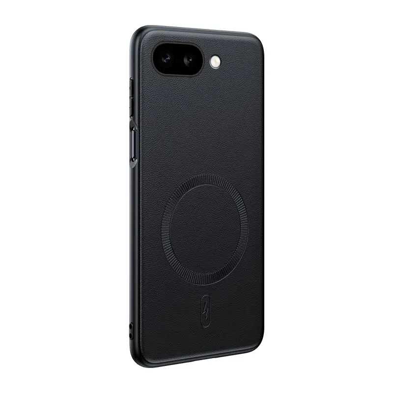 Für Pixel 9a Hülle Magnetische Leder-Schutzhülle für Google Pixel 9a Anti-Fingerabdruck Rutschfeste PC+TPU – Detail 2