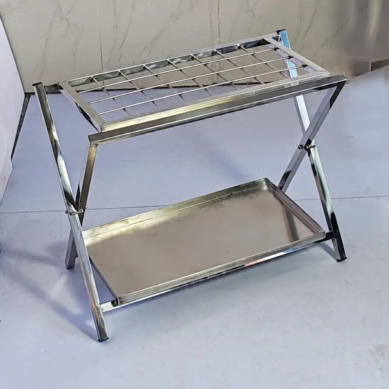 Stainless steel folding umbrella frame, household rain gear storage frame, titanium   frame, disassembly and assembly, mobile