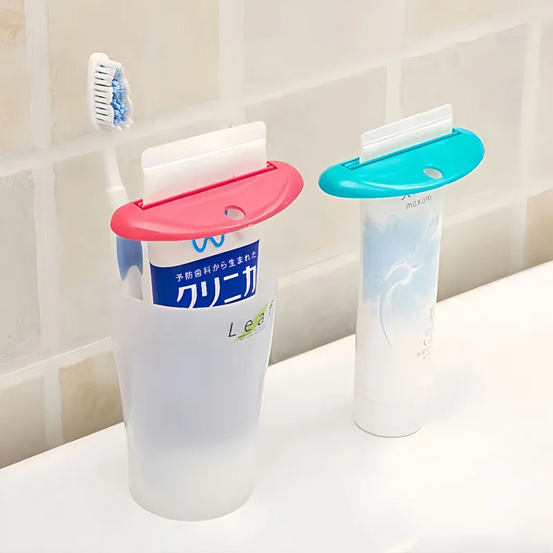 

Japanese Style Simple Toothpaste Squeezer Toilet Sample Roll Pressing Cosmetic Facial CleHand Cream Manual Squeeze Clip
