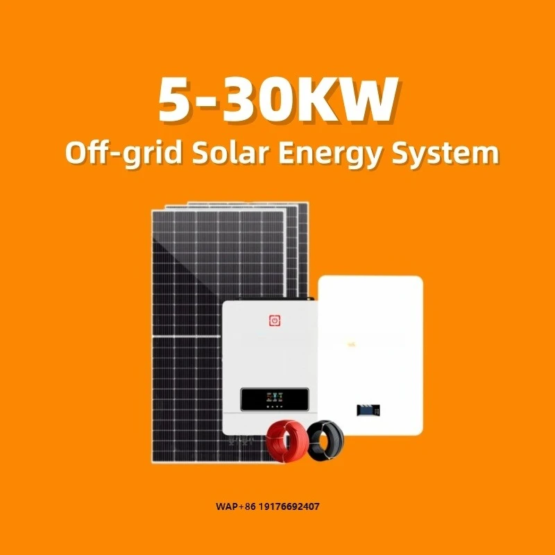 48V 5kw 10kw 15kw 20kw Solar Power System Complete Home Kit with Lithium Battery for Off Grid