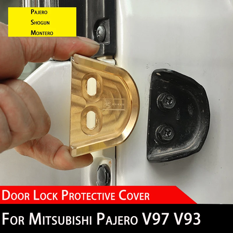 Tailgate Anti-Abnormal Noise Device For V97 V93 V87 V73 Mitsubishi Pajero Tail Door Loose Repair Montero Shogun Door Lock