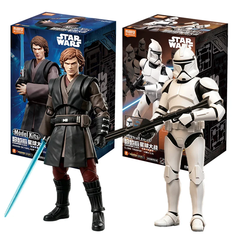 ブロキーズ-スターウォーズ-チャンピオンクラス-アナキン・スカイウォーカー（シスの復讐）モデルキット-アクションフィギュア-コレクターズアイテム-おもちゃ-ギフト