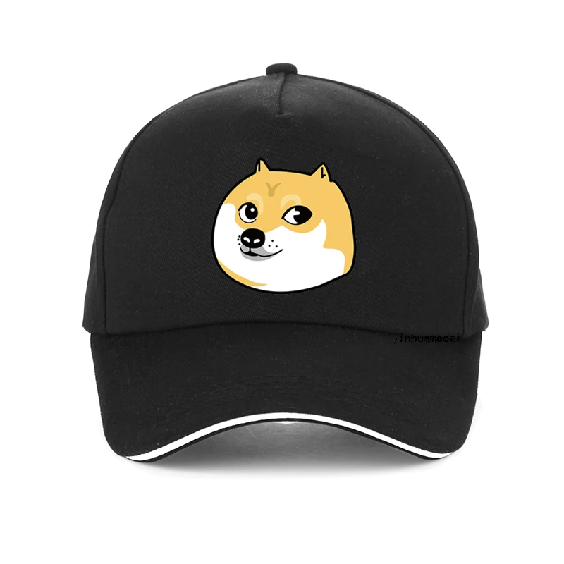 

Unisex Doge Meme Trucker Cap Shiba Inu Cartoon Print Adjustable Snapback Hat Anime Cosplay Harajuku Japanese Streetwear Summer D