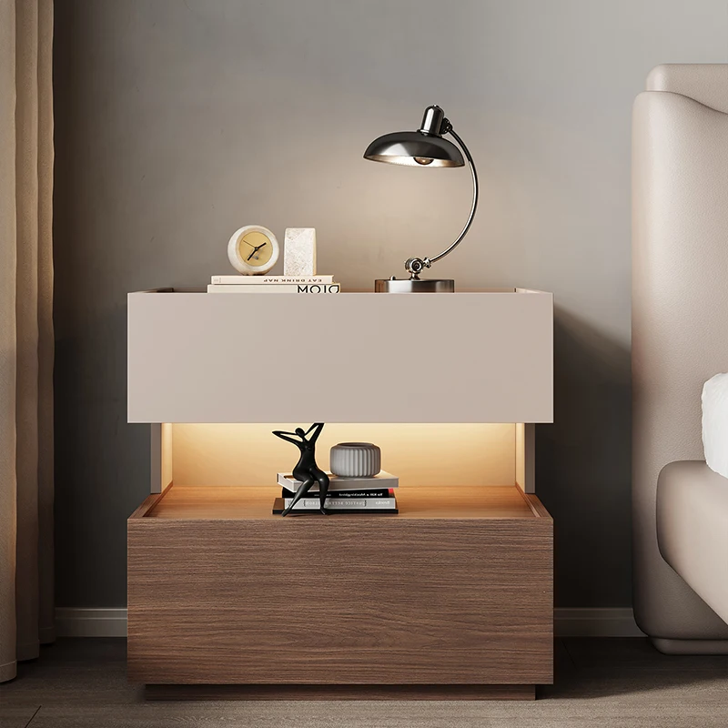 Creative Minimalism Night Table Middle Ancient Style Easy Nightstand Bedroom Home Use Mesitas De Noche Bedroom Furniture