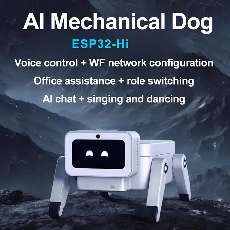 ESP32 C3 Servo Control ESP32-Hi Mechanical Dog For Deepseek Xiaozhi AI Voice Chat Robot Development Board view 2
