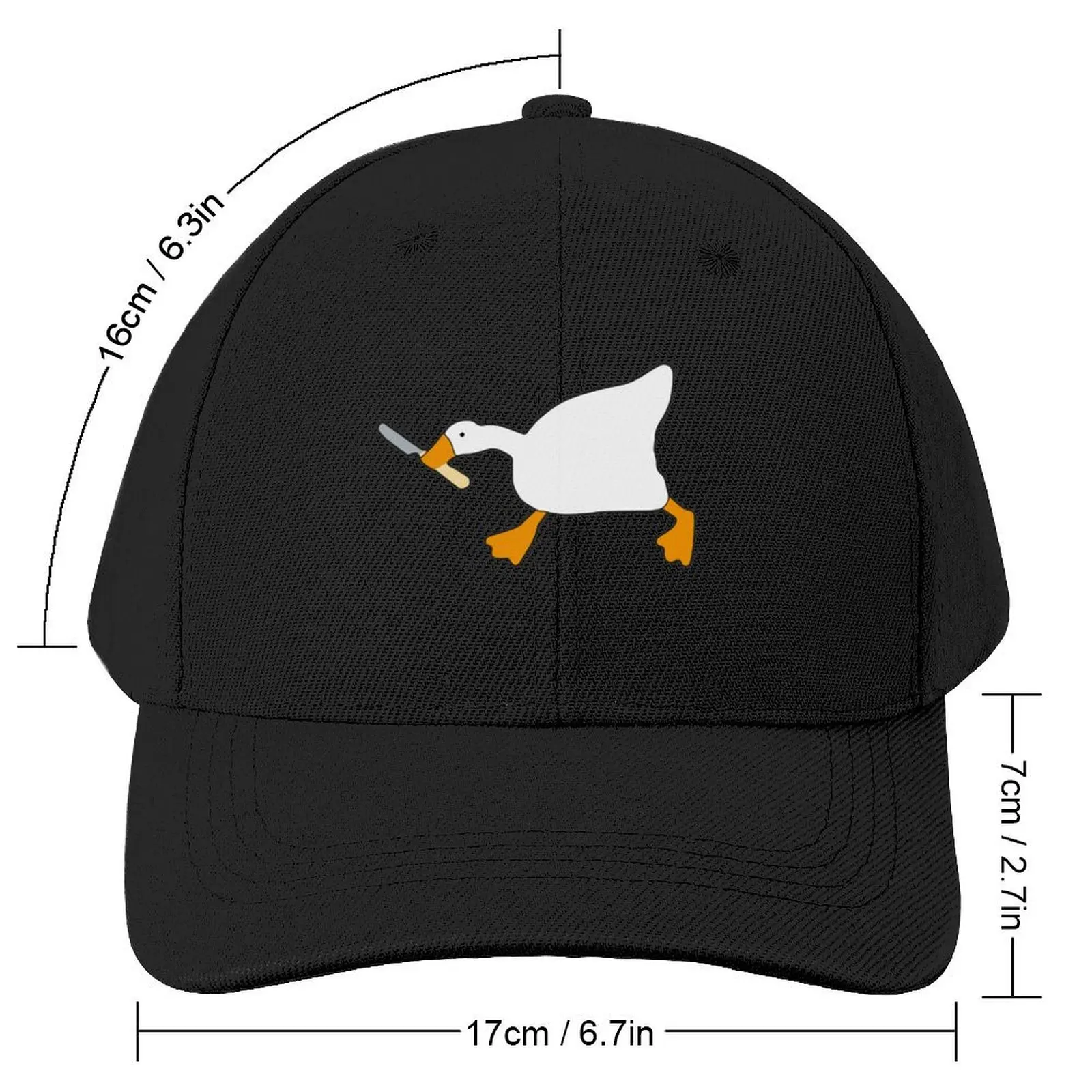 Knife Goose Baseball Cap Ball Cap Golf Cap fashionable Thermal Visor Men's Baseball Women's