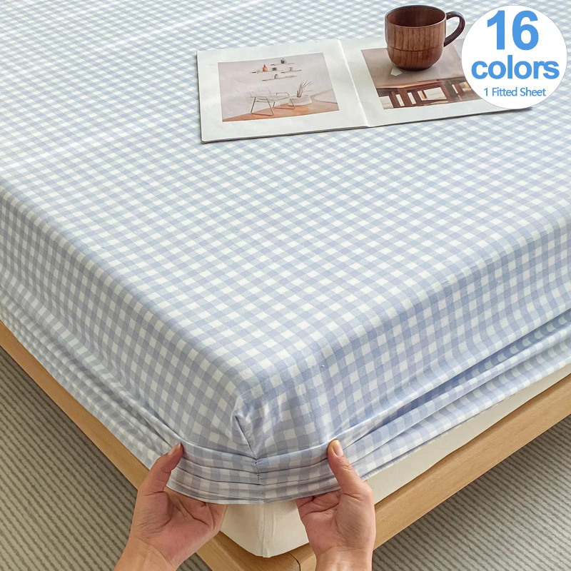 قطعة واحدة جديدة مناسبة مسبقًا - تصميم كلاسيكي منقوش، نسيج من الألياف الدقيقة فائق النعومة، غطاء مرتبة مسامي - سهل العناية #1