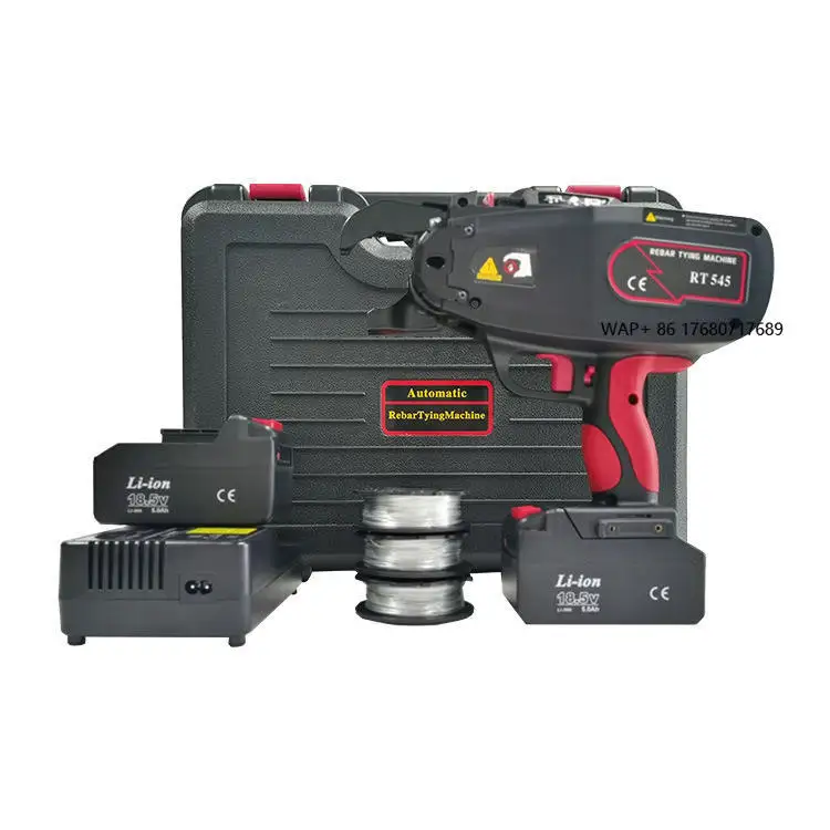 

Small Fully-Automatic Rechargeable Electric Handheld Steel Bar Binding Machine 1 Year Warranty for Construction Machinery