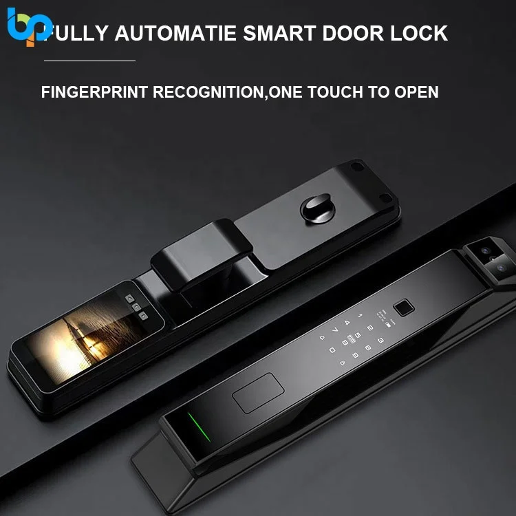 3D Face Recognition Lock Automatic Electronic Home Security Biometric Finger Print Lock Fingerprint RFID Card Smart Door Lock