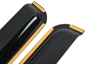 Nilight in Channel Durable Rain Guards for Toyota RAV4 2019 2020 2021 2022 2023 2024 Window Deflectors,Vent Window Visors 4PCS