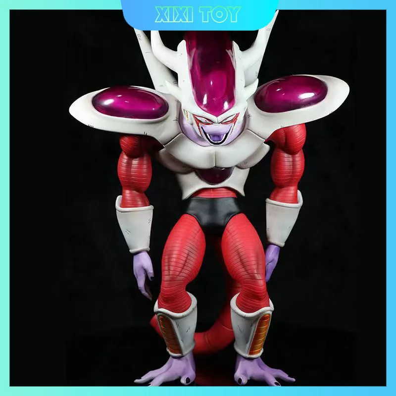 31cm Dragon Ball Z Frieza Third Form Freezer Anime Action Figure Collectible Pvc Gk Toy Ornament Desktop Decorations Model Gift