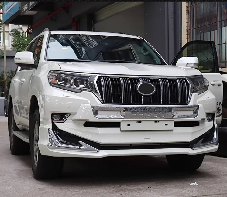 FOR 2018-2023 Toyota Prado front bumper 2018 domineering front and rear bumper anti-collision 2700 modification accessories