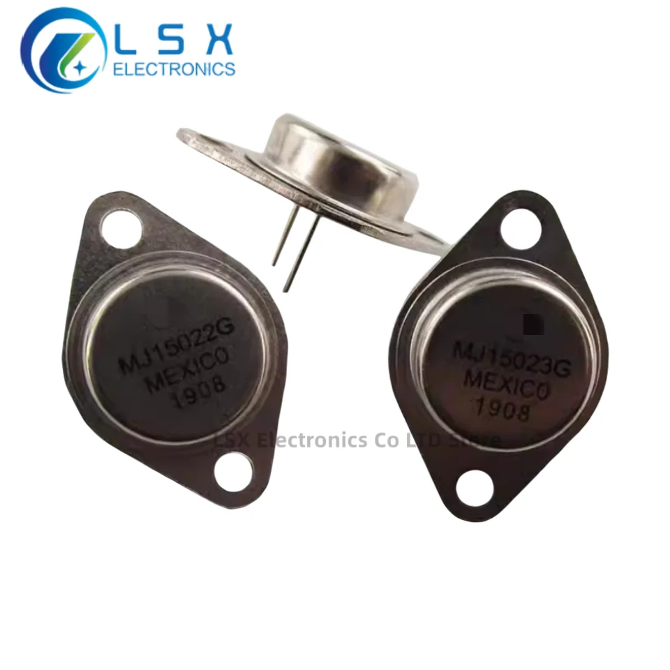 New Made In China 5Pairs(10PCS)/Lot MJ15022G MJ15022 15022 + MJ15023G MJ15023 15023 TO-3 Silicon Power Transistor