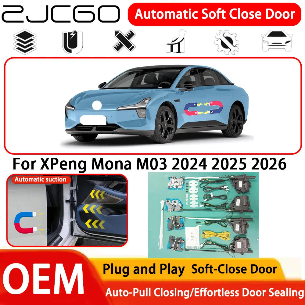 

for XPeng Mona M03 2024 2025 2026 Car OEM Plug and Play Automatic Electric Soft Close Door Comfort Closing System