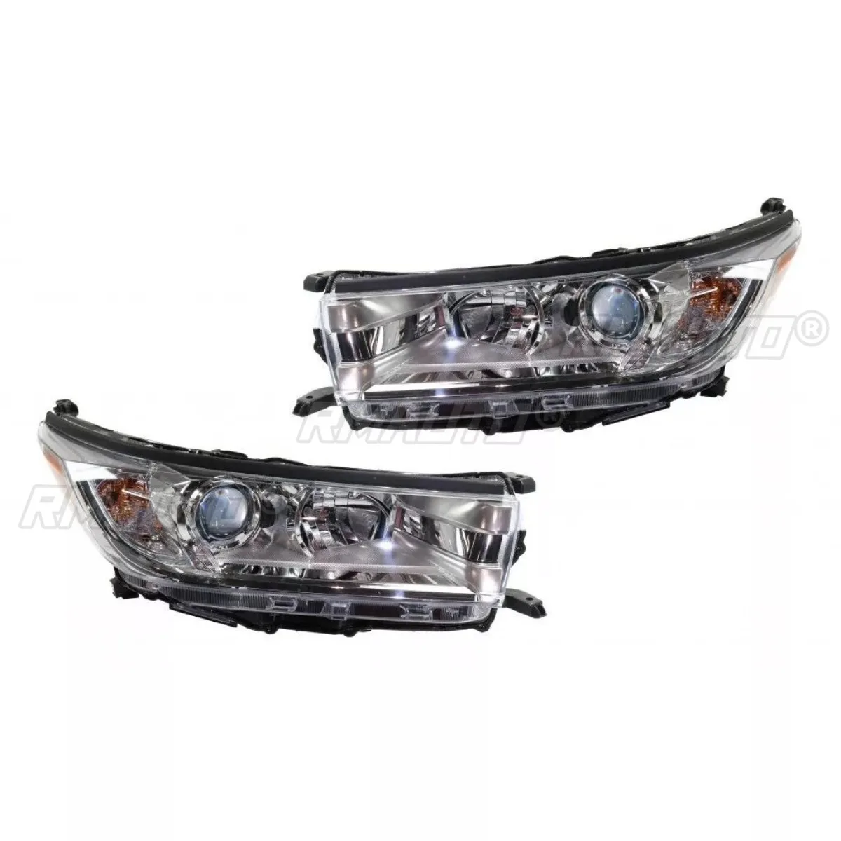 Left Right Lamp LED Daytime Light Front LED Headlamp Assembly Wide Light Corner Lamp For Toyota Highlander 2017-2019 81150-0E330