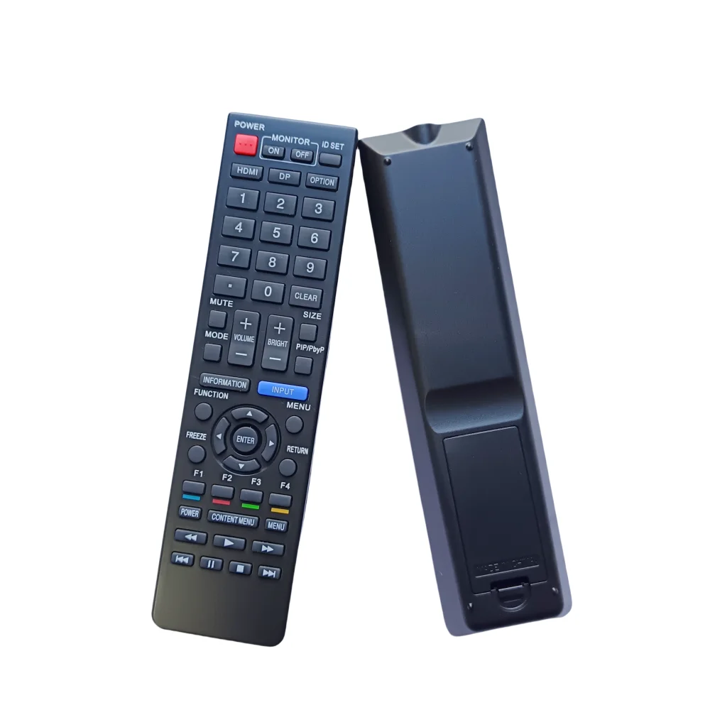 New universal remote control fit for Sharp PN-75TH1 PN-65TH1 PN-HW751 PN-C705B PN-HW861 RRMCG1019MPPZ LCD Monitor