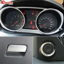 For Mitsubishi ASX Outlander Sport RVR 2011- 2015 2016 2017 Chrome Instrument Gauge Cover Glove Box Handle A Pillar Speaker Trim