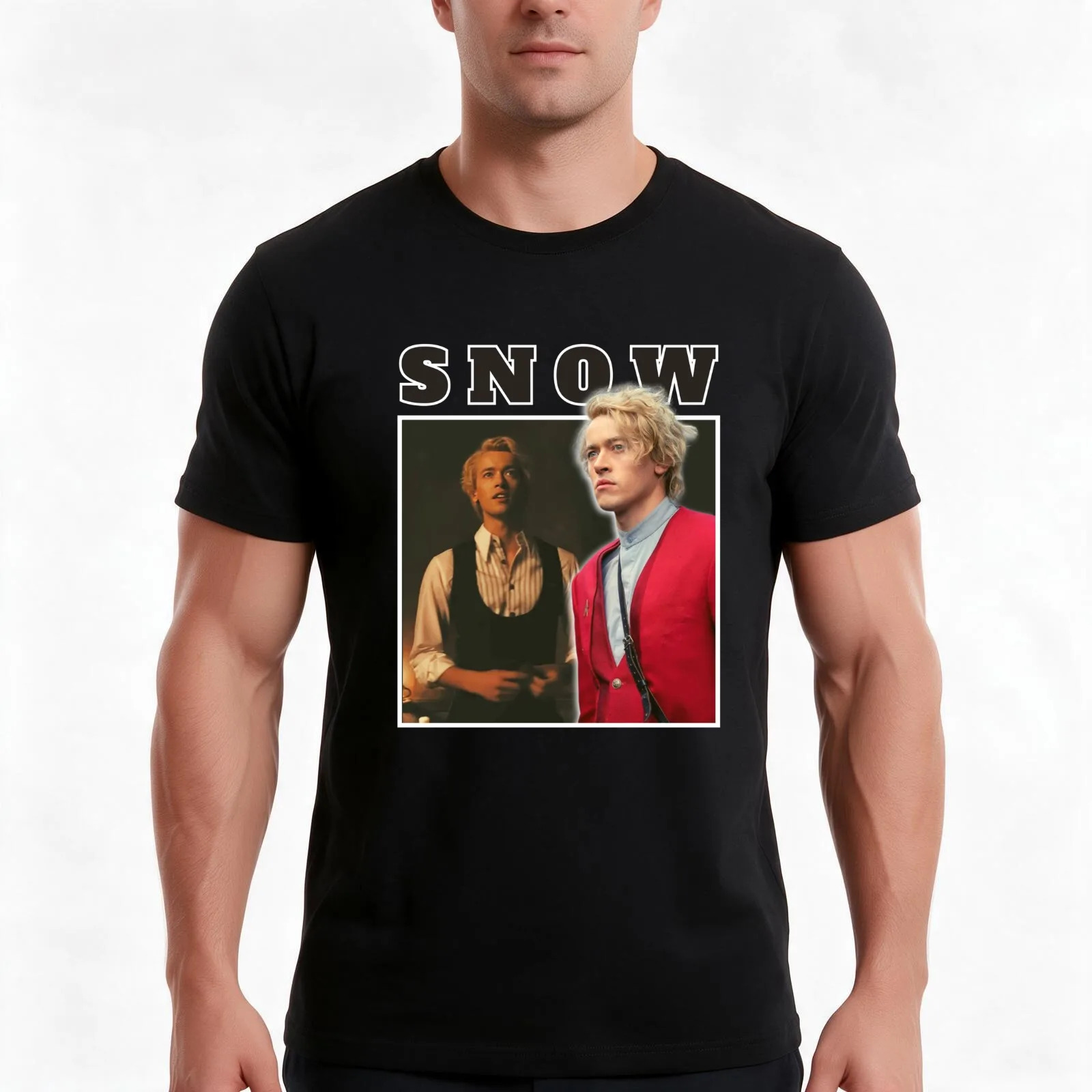 Coriolanus Snow (The Hunger Games: The Ballad of Songbirds & Snakes) T-Shirt, Summer Casual Cotton Tee, Unisex Men Women
