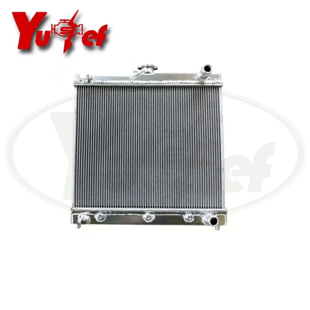 All Aluminum Radiator for SUZUKI JIMNY 1.3 1995-2018/JB23W JB33W JB43W G13B, G13BB, K6A, M13A MT 40mm # 1770078E20 1770082A00