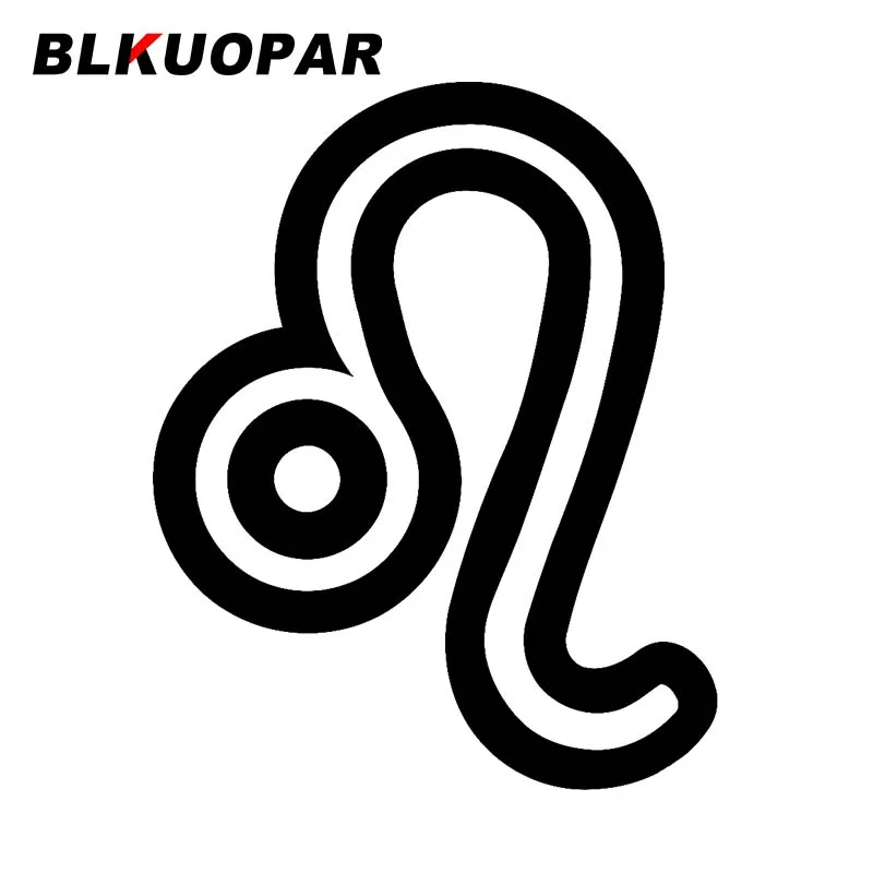 

BLKUOPAR for Leo Car Sticker Occlusion Scratch Graphics Decal Personality Motorcycle Air Conditioner Surfboard Car Styling