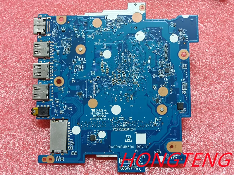 For HP Stream 14-DS A4-9120E CPU 64GB DA0P9EMB6D0 L62001-601 Laptop Motherboard 100% Perfect Work