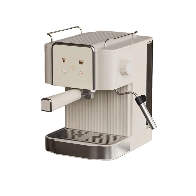 20Bar Italian Semi-Automatic Coffee Maker - Stainless Steel High-Pressure  Espresso Machine with Milk Foaming Function - view 3