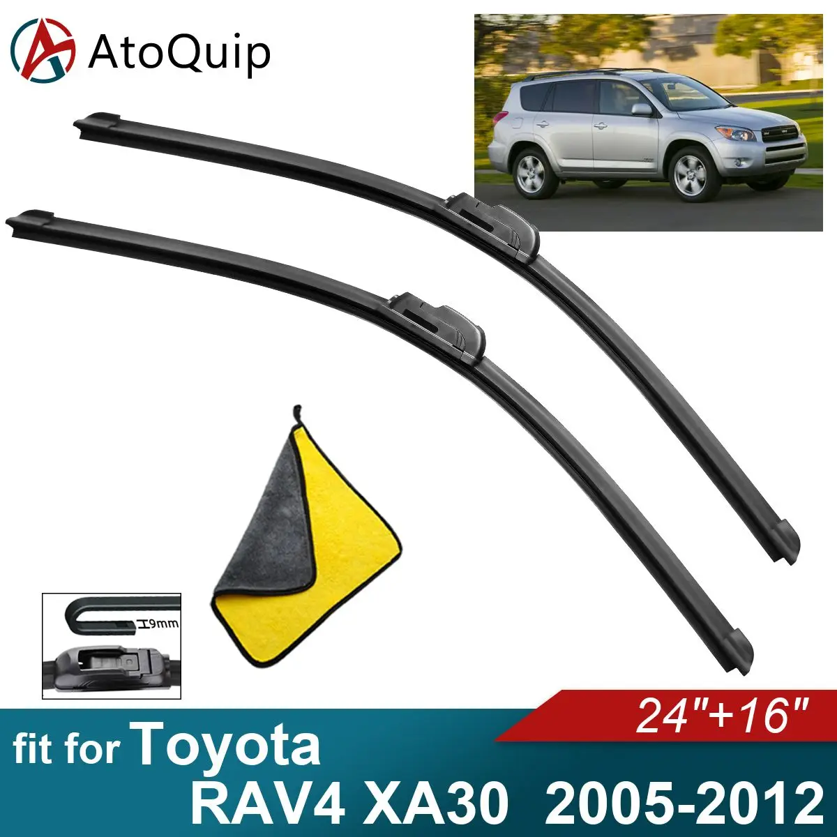 Аксессуары для Toyota RAV4 XA30, щетки стеклоочистителя из мягкой резины, переднее лобовое стекло автомобиля