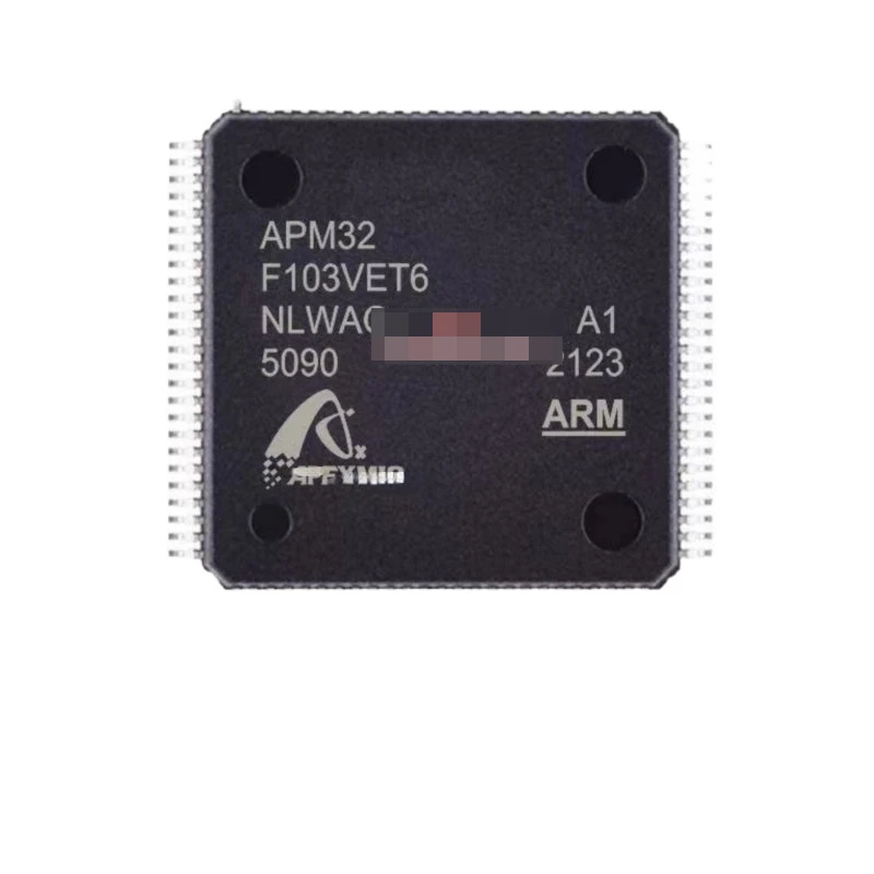 The original stock STM32F103VET6 QFP100 APM32F103VET6 can directly replace the MCU