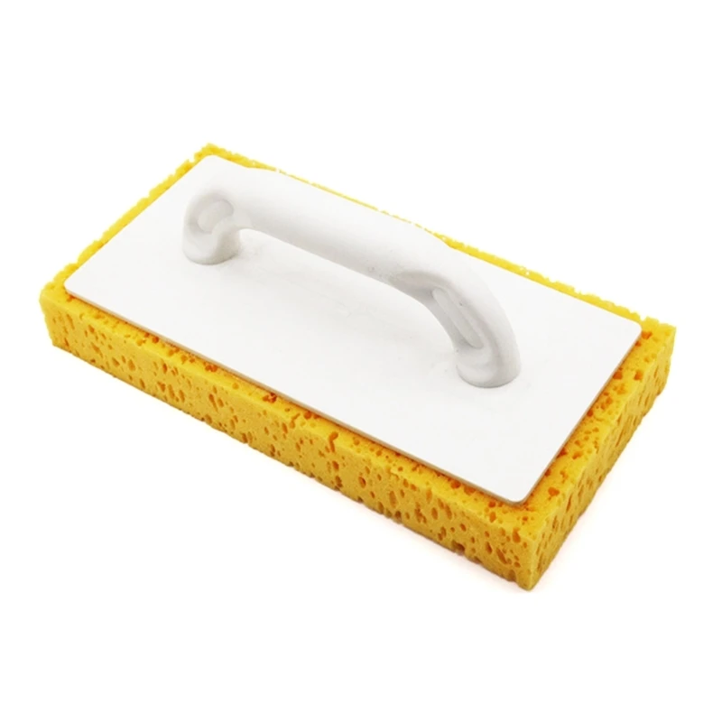 Tile Caulking Trowel Builders Masons Plastering Sponge Trowel Bricklayer Tool for Caulking Concrete Stucco Finish