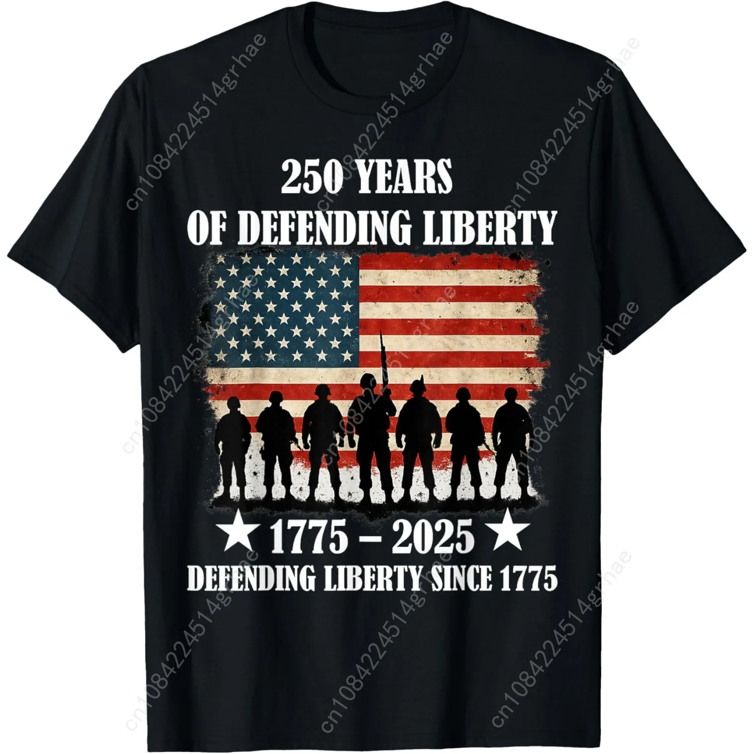 

Patriotic USA Army Us Military Parade 250th anniversary 2025 T-Shirt