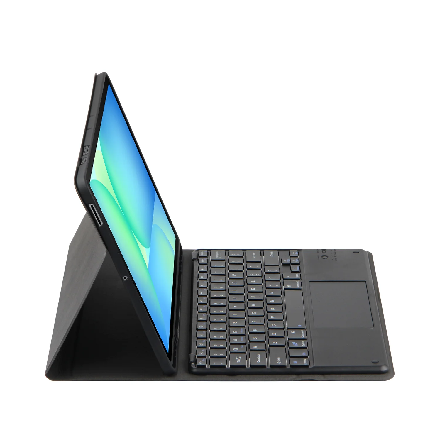 Penutup Keyboard Nirkabel untuk Casing Keyboard Samsung Galaxy S10 FE Plus dengan Touchpad Tanpa Lampu Latar