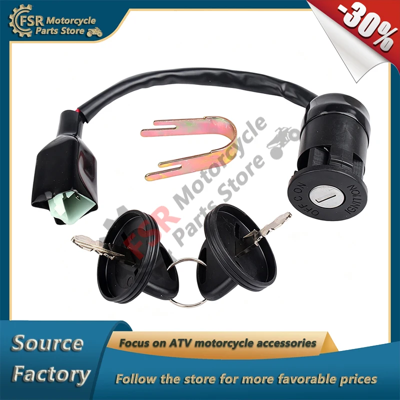 0453417 0450549 Ignition key switch KIT,FOR Polaris Outlaw 50 Predator 90 Sportsman 110 EFI  Sawtooth Scrambler,QUAD PARTS