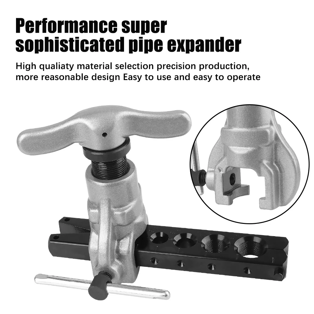 Picture 4: CT-806 Eccentric Flaring Tool 6-Hole Copper Pipe Tube Expander Kit for HVAC Refrigeration