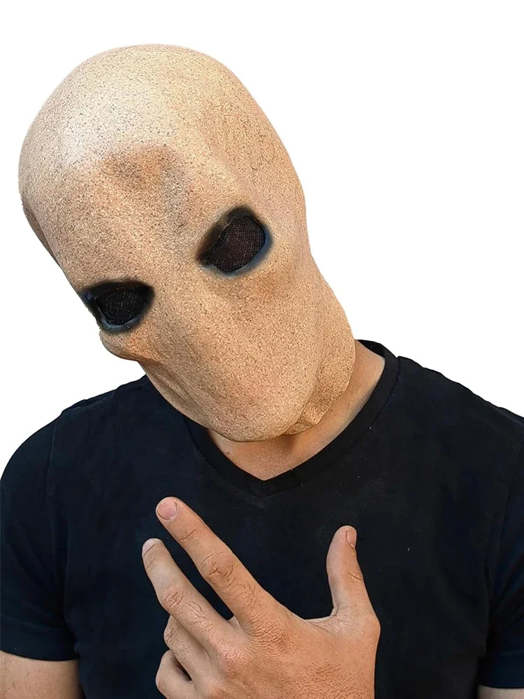Halloween Maske Frau Mann Voller Kopf Gesicht Realistische Silikon Opa Oma Maske Simulation Liefert Party Cosplay Requisiten