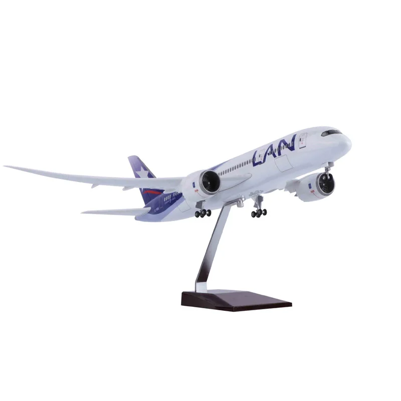 

787 Dreamliner Chile Lan Airlines 43cm Airplane Model B787 Resin Die-Cast Model Toys Boys Collectible Aircraft By Aviation