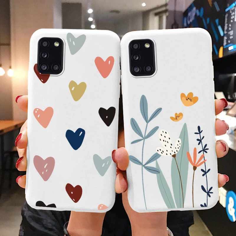 Soft Case For Samsung Galaxy A31 A51 A71 A70 A52 A53 A56 A16 A26 Phone Cover Cute Flowers Butterfly Fundas Coque Bumper Cases - náhled 2
