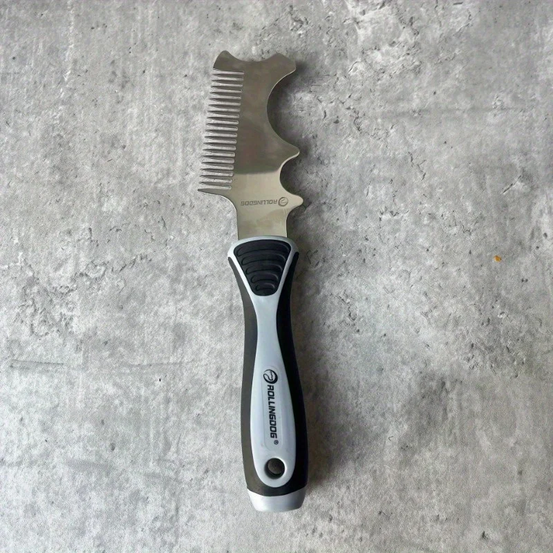 أداة تنظيف متعددة الوظائف من الفولاذ المقاوم للصدأ، مكشطة كلب دوارة سميكة، مزيل لاصق، سكين معجون، فتاحة علب الطلاء #3