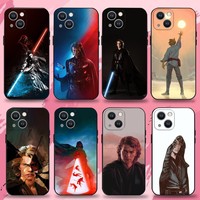 Cool A- Anakin S-Skywalker Phone Case For iPhone 16,15,14,13,12,11 Plus,Pro Max,XS,X,XR,SE,Mini,8,7,Soft Silicone Black Cover