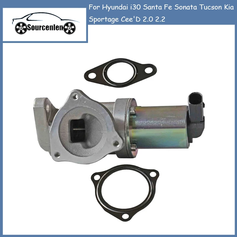 New 2841027400 2841027410 For Hyundai i30 Santa Fe Sonata Tucson Kia Sportage Cee'D 2.0 2.2 CRDi EGR Valve